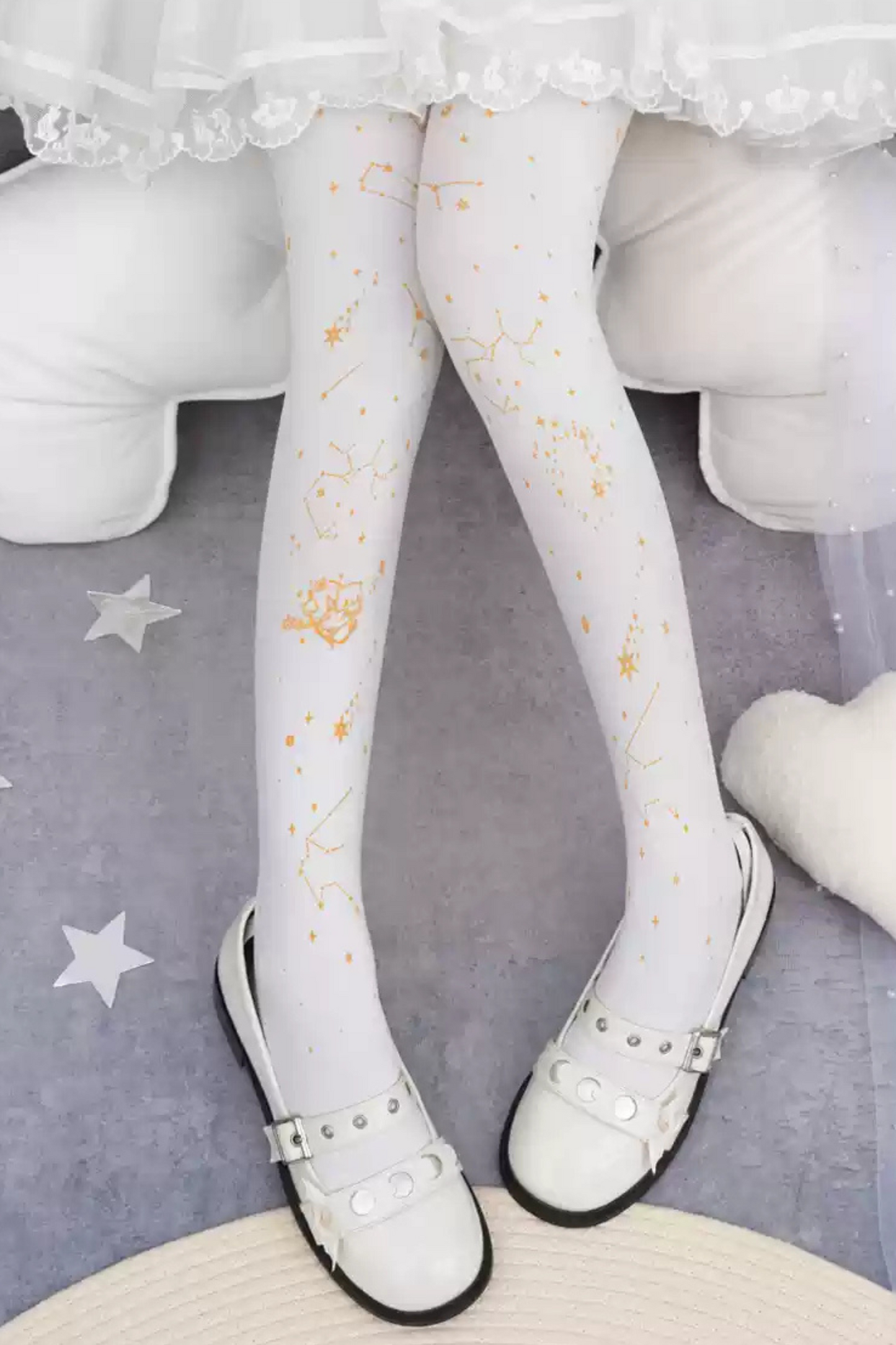 Cat in the Starry Sky x Constellation Lolita Tights