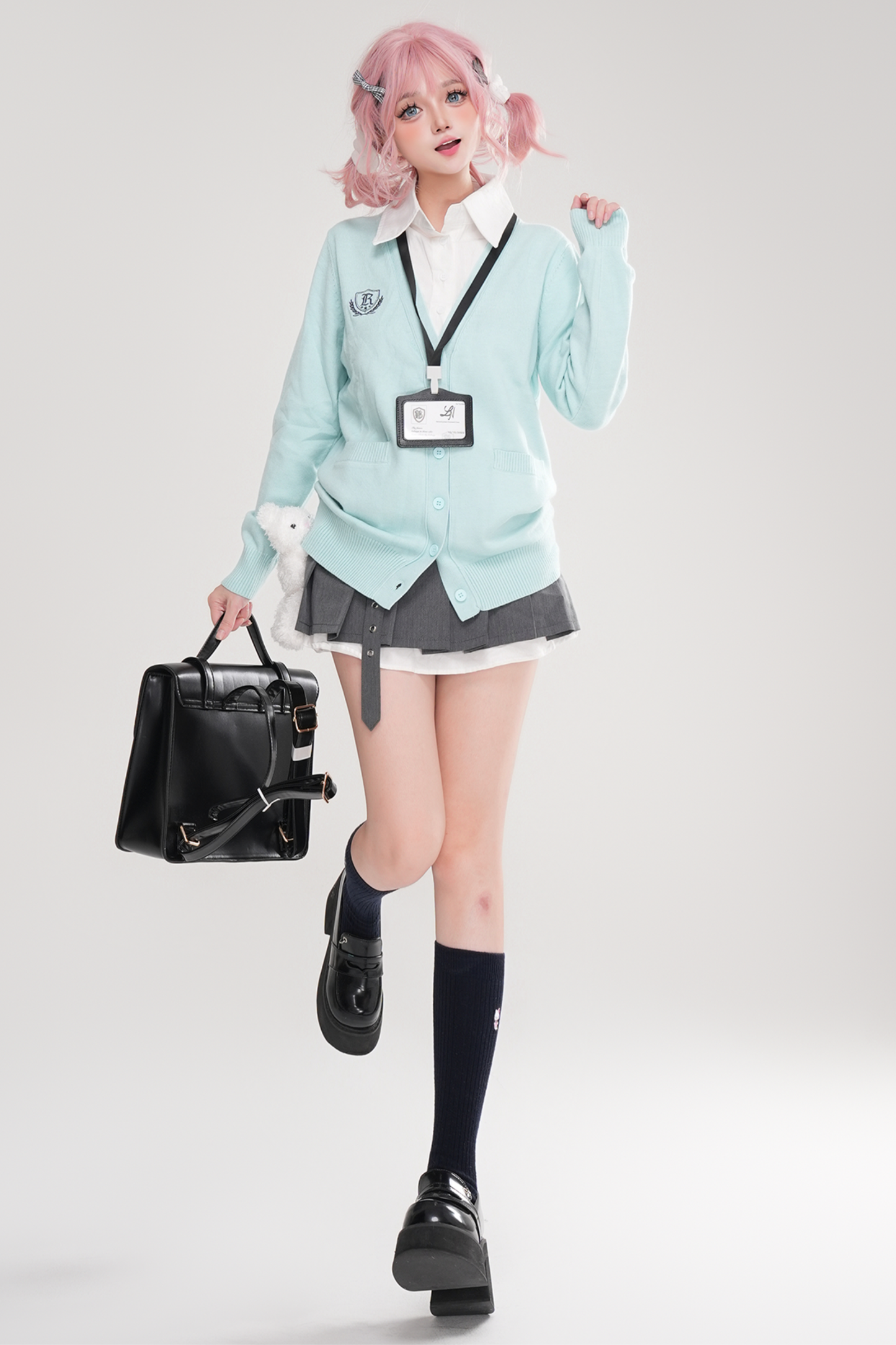 College Slim Knit Sweater