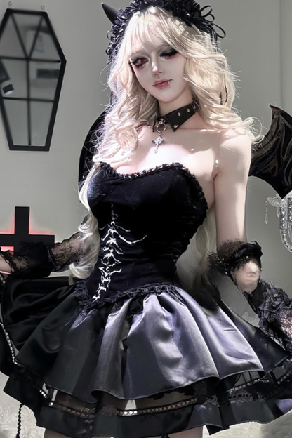 ダークガールラブキュアバンドゥ+ショートスカート