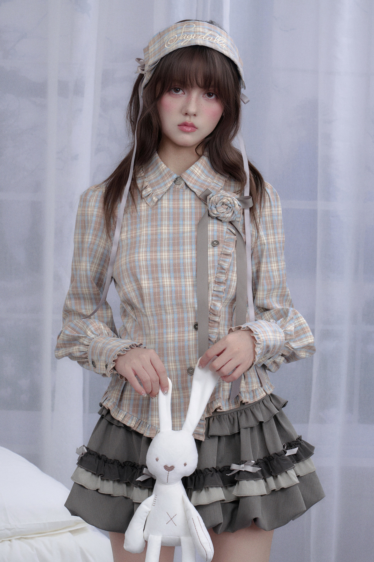 スイートクールリボンバルーンスカート(インナーパンツ付き)