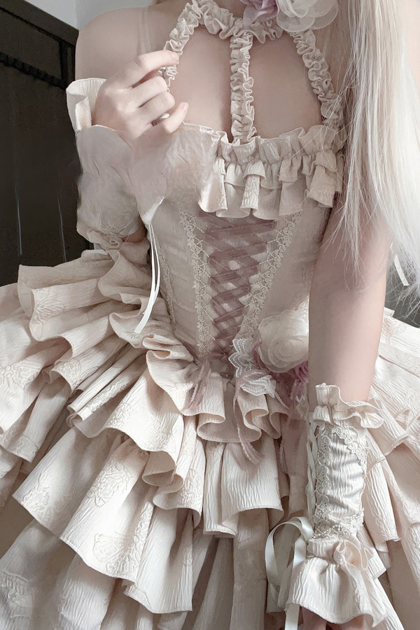 Vestido Lolita Venus Sunset sin mangas Star