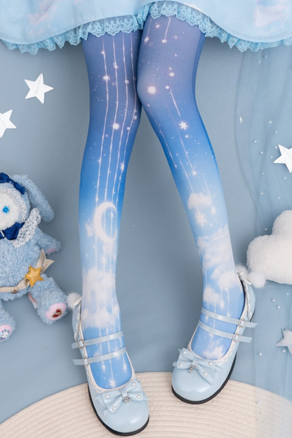 Shiny Moon Lolita Tights