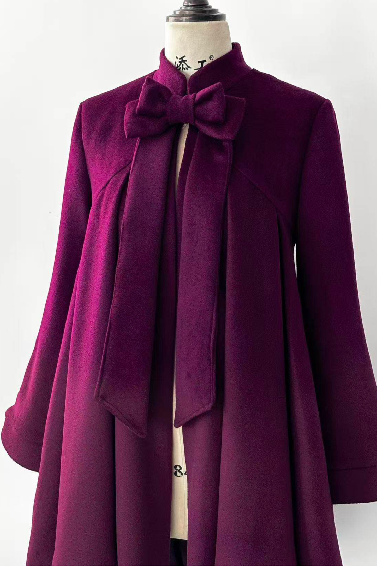 Eternal Night Sequin Cloak Coat