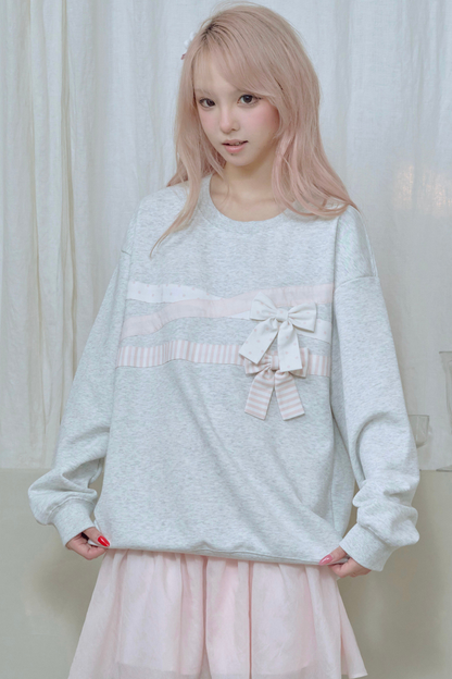 リボンプルオーバースウェット