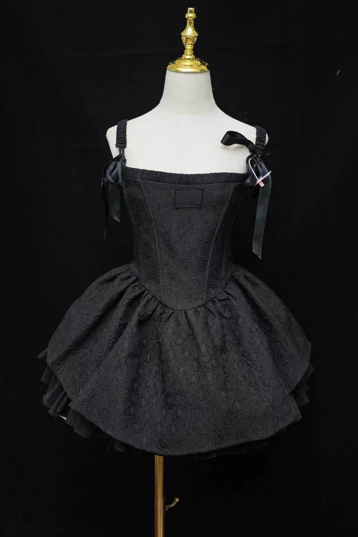 フリルボリュームロリータパニエ