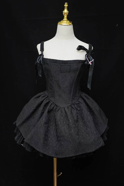 フリルボリュームロリータパニエ