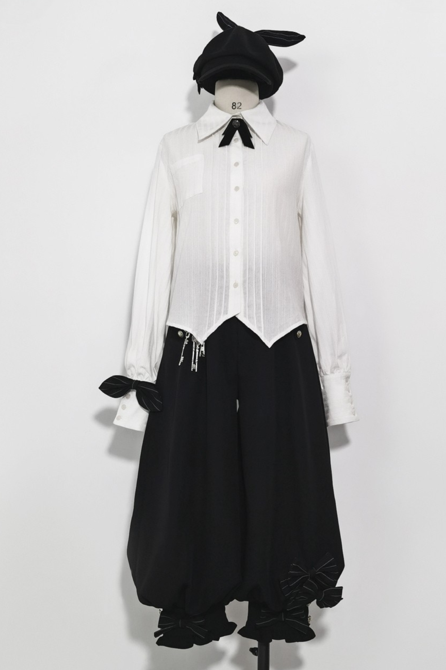 クールシックベスト+シャツ+バルーンパンツ