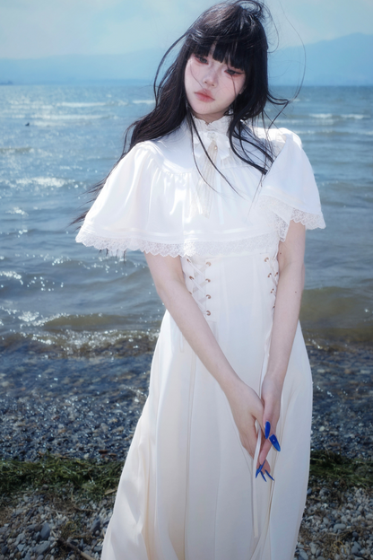 フレンチレトロレースドレス