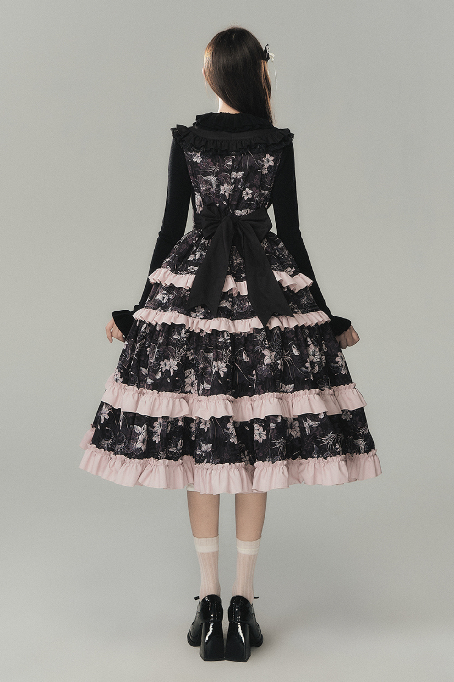 ラブリーロリータベストドレス+トップス+ベルト