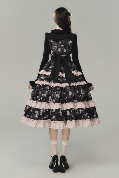 ラブリーロリータベストドレス+トップス+ベルト