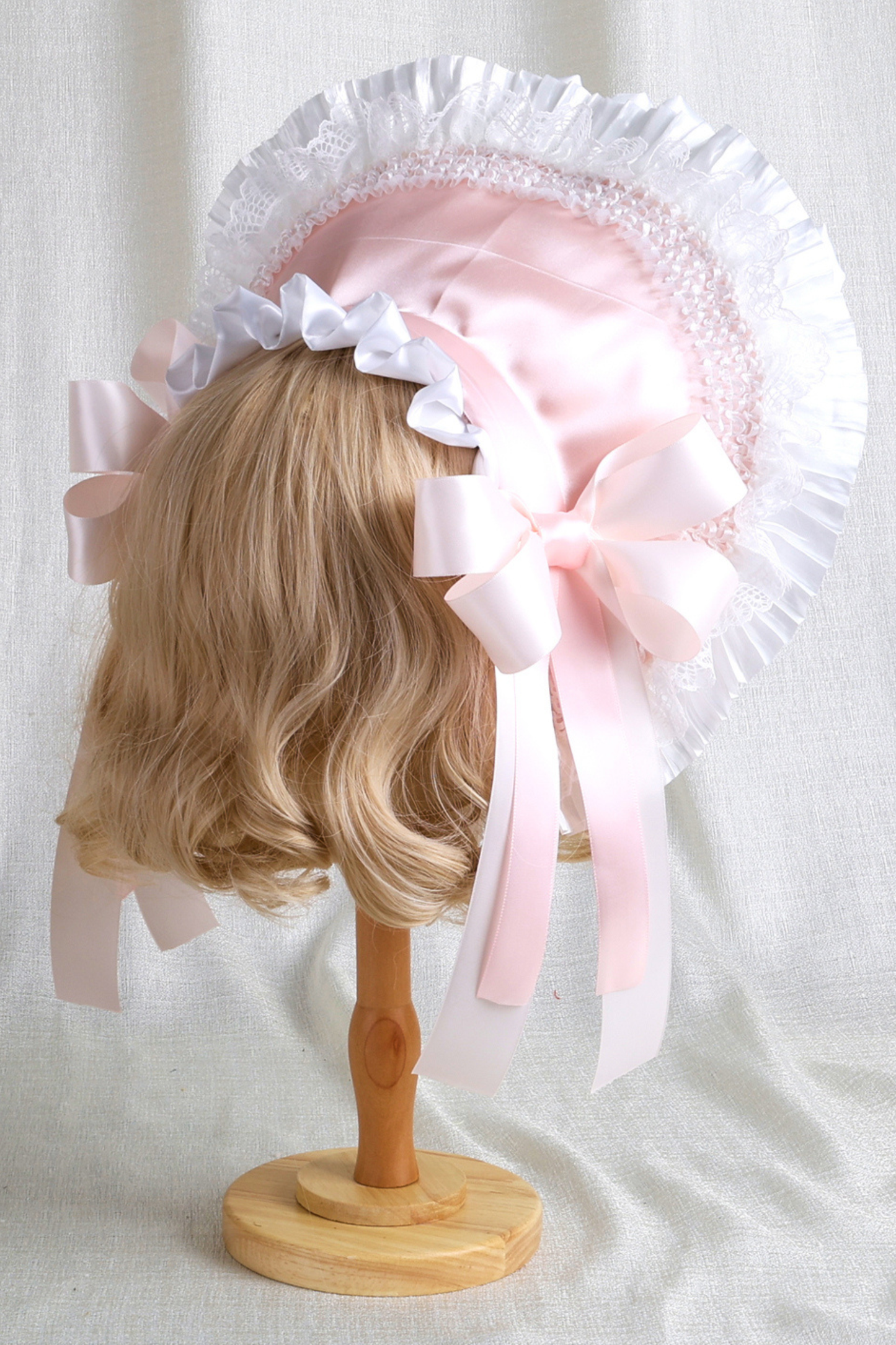 Baby feather doll Lolita flat hat + hood