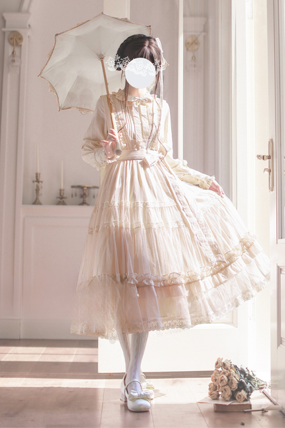 エレガントベストスカート+ブラウス