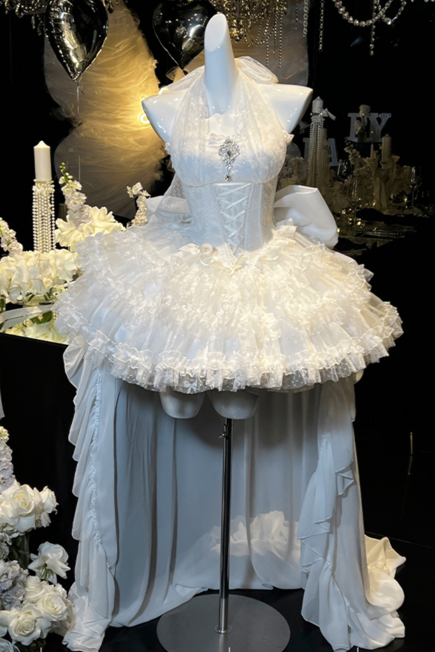 White Moonlight Mini Dress