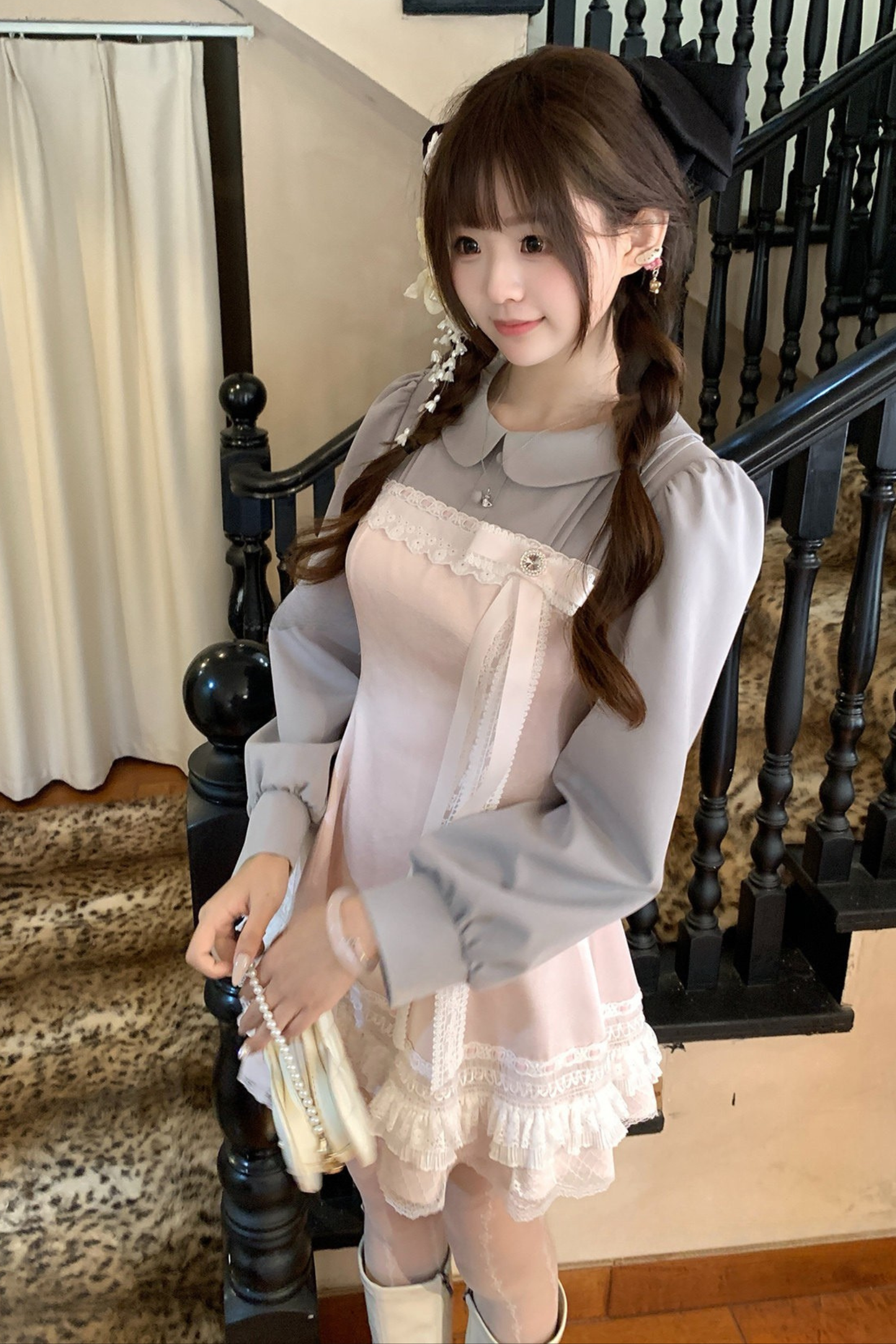 Sweet Lace Docking Dress