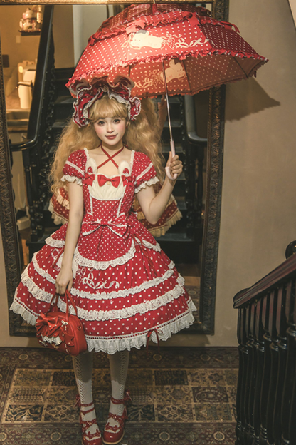 Ribbon Bunny Lolita Umbrella