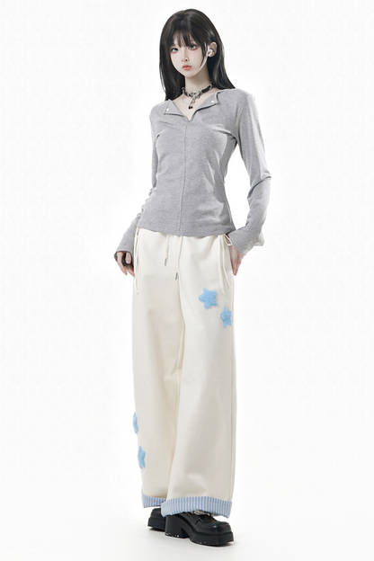 スターワッペンスウェットパンツ