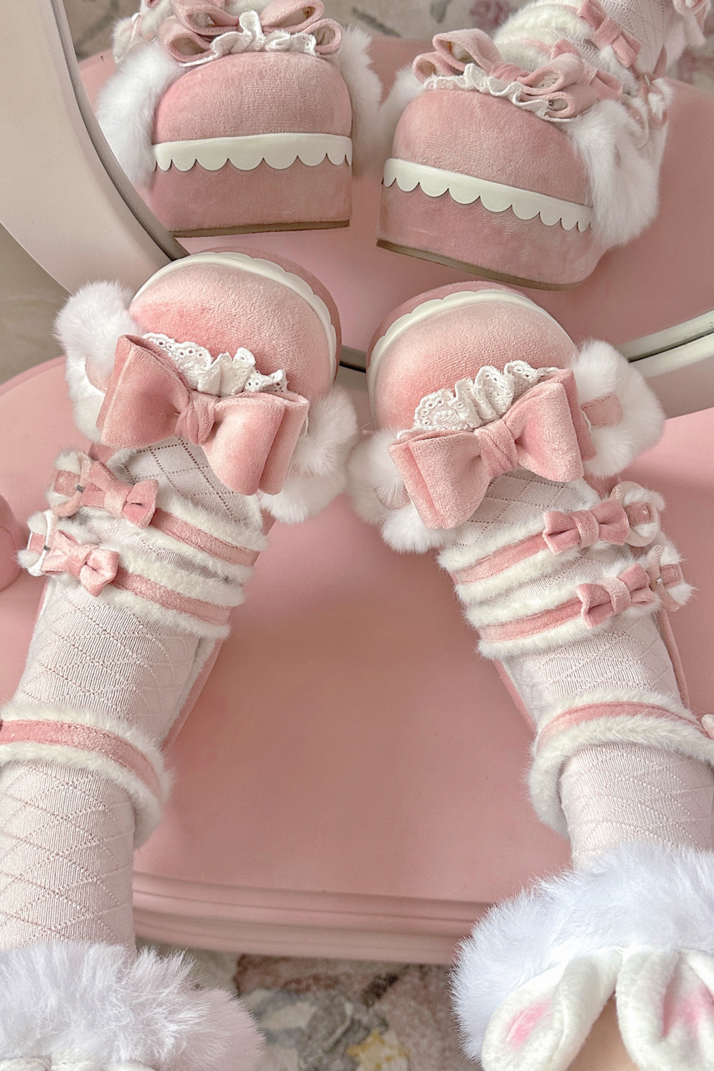 バニーロリータシューズ