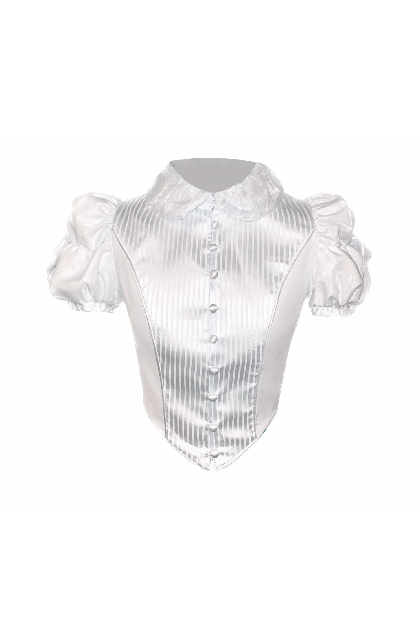 Spider Web French Blouse
