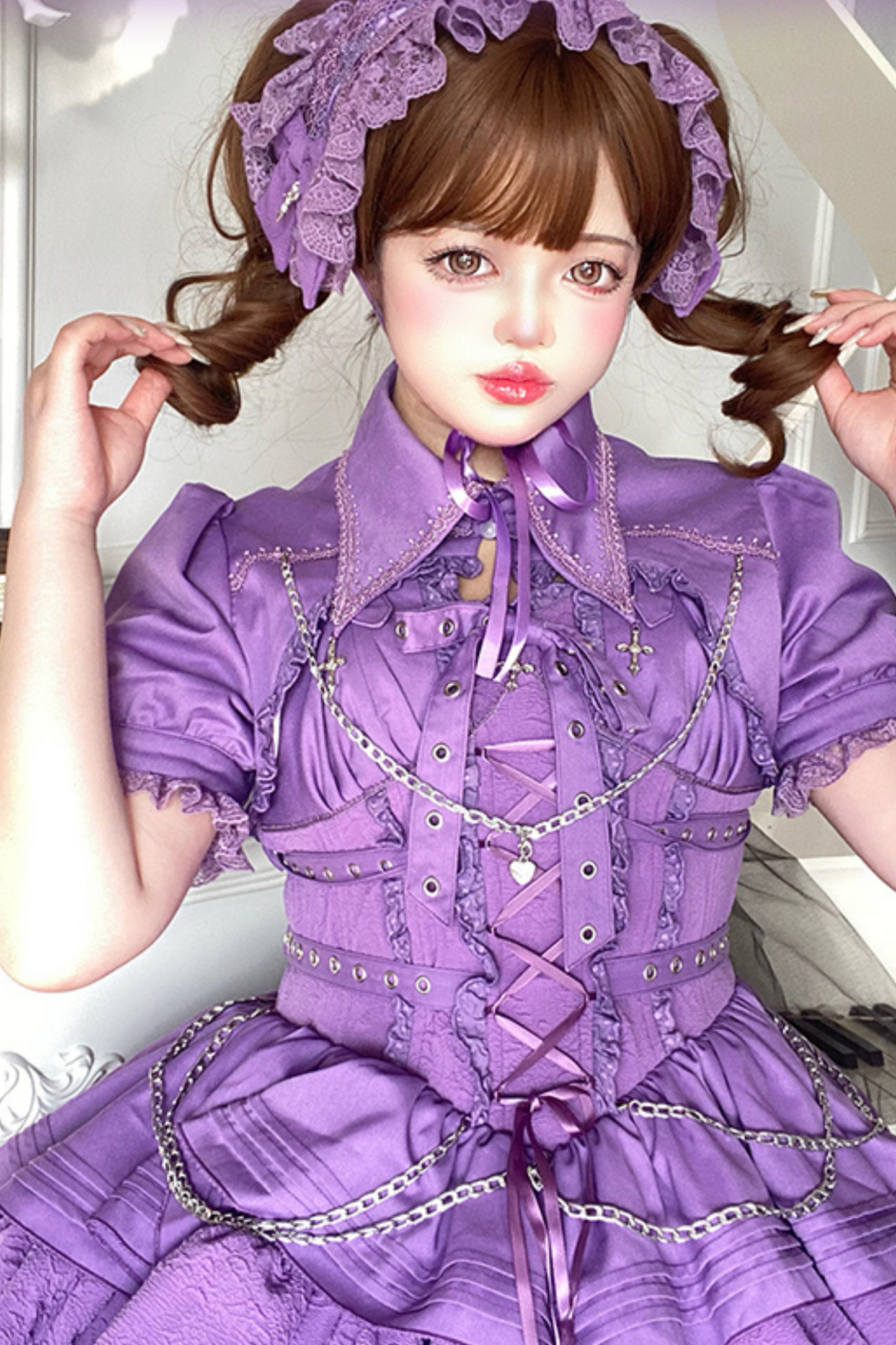 コントラクトクロスJSKゴシックエレガントロリータドレス