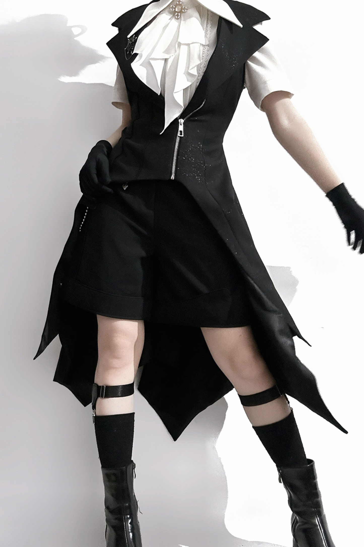 レトロダークイレギュラーゴシックベスト