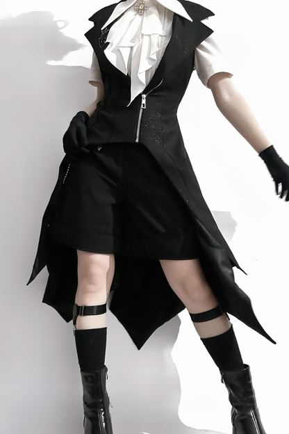 レトロダークイレギュラーゴシックベスト