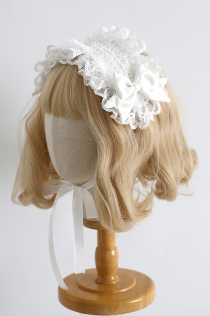 White Antique Lolita Accessories