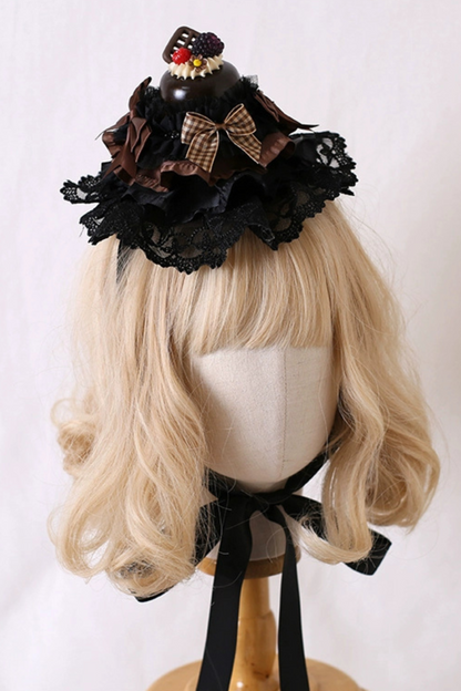 レースケーキアンソニーケーキシルクハット