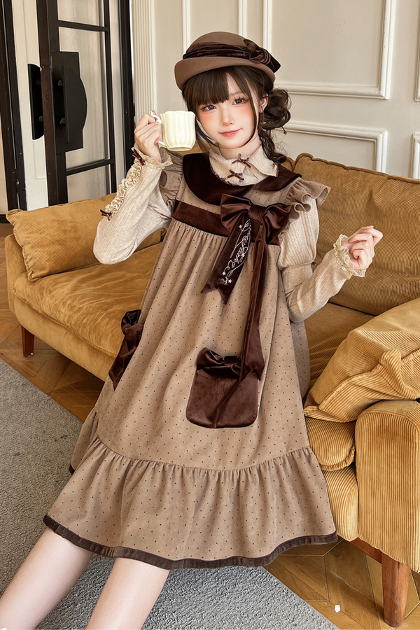 エーデルワイスフライスリーブドレス