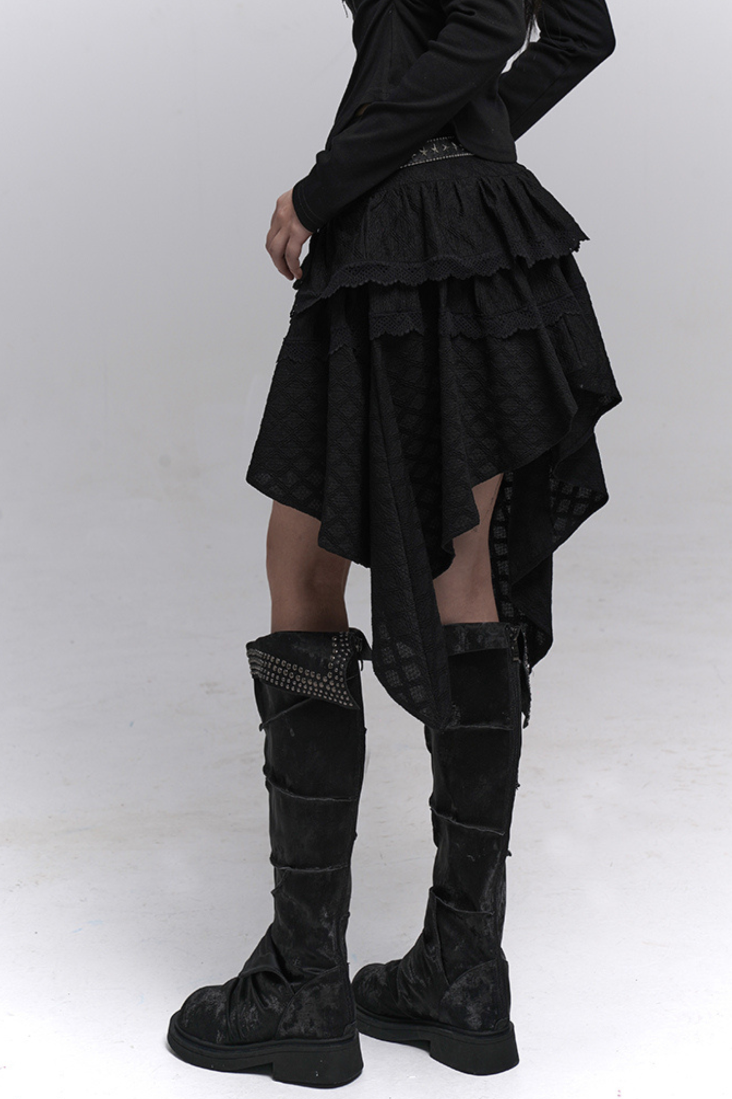 ゴーストガールアシメスカート