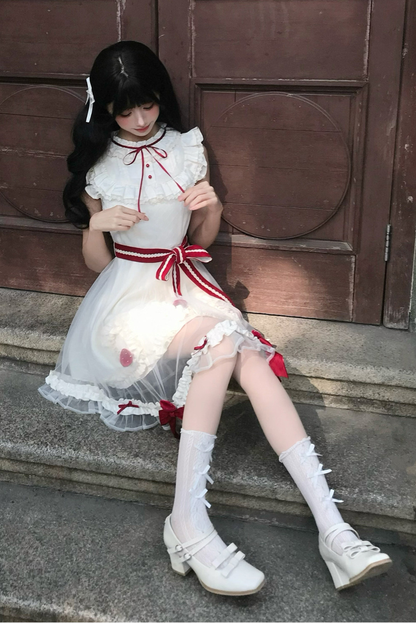 Strawberry Mousse Cake Lolita Dress