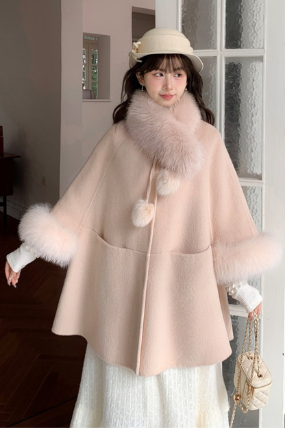 スイートフォックスファーカフコート