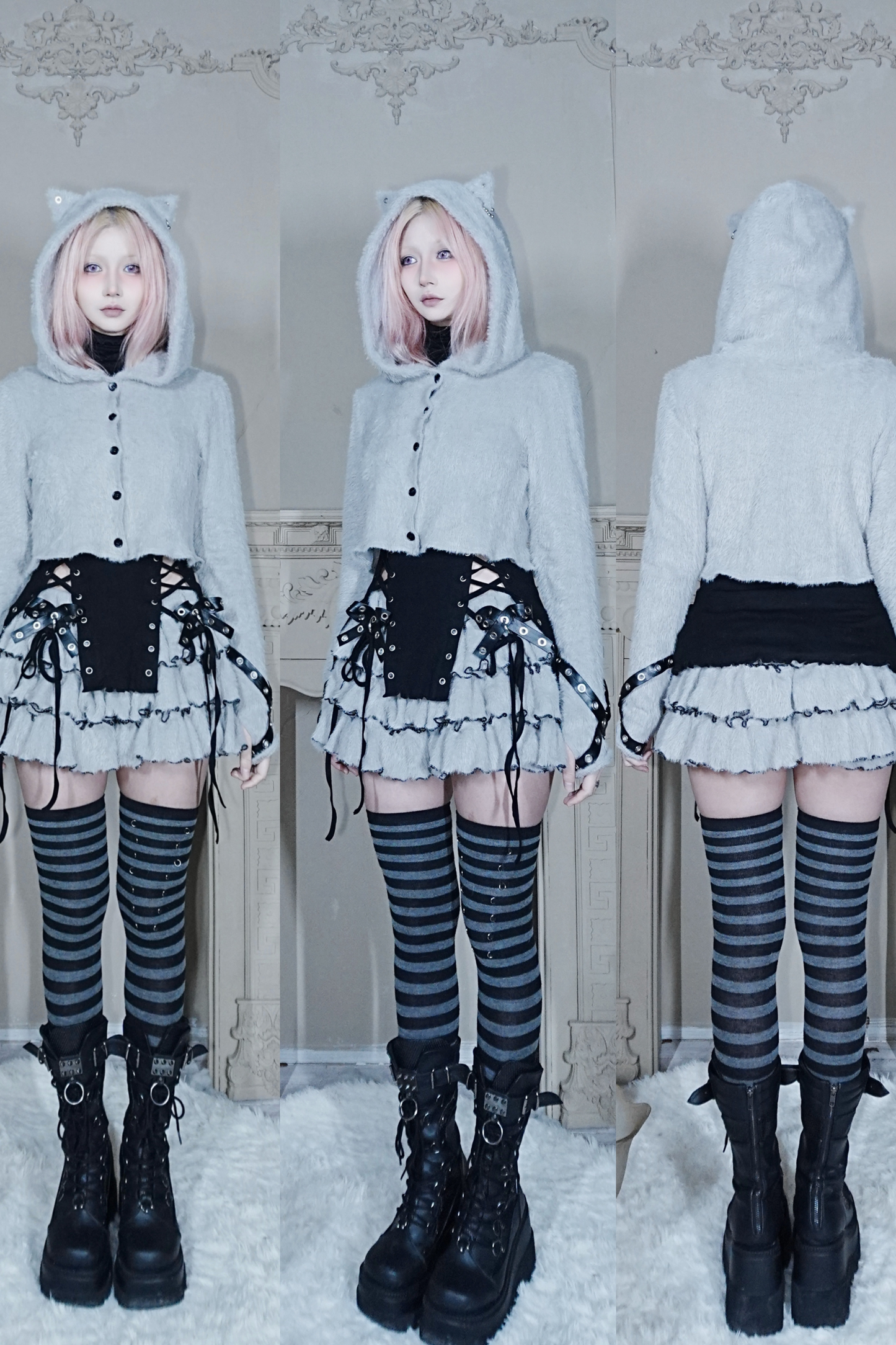 リボンゴシックケーキキュロット