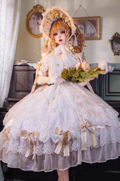 スイートガーリープリンセスロリータドレス