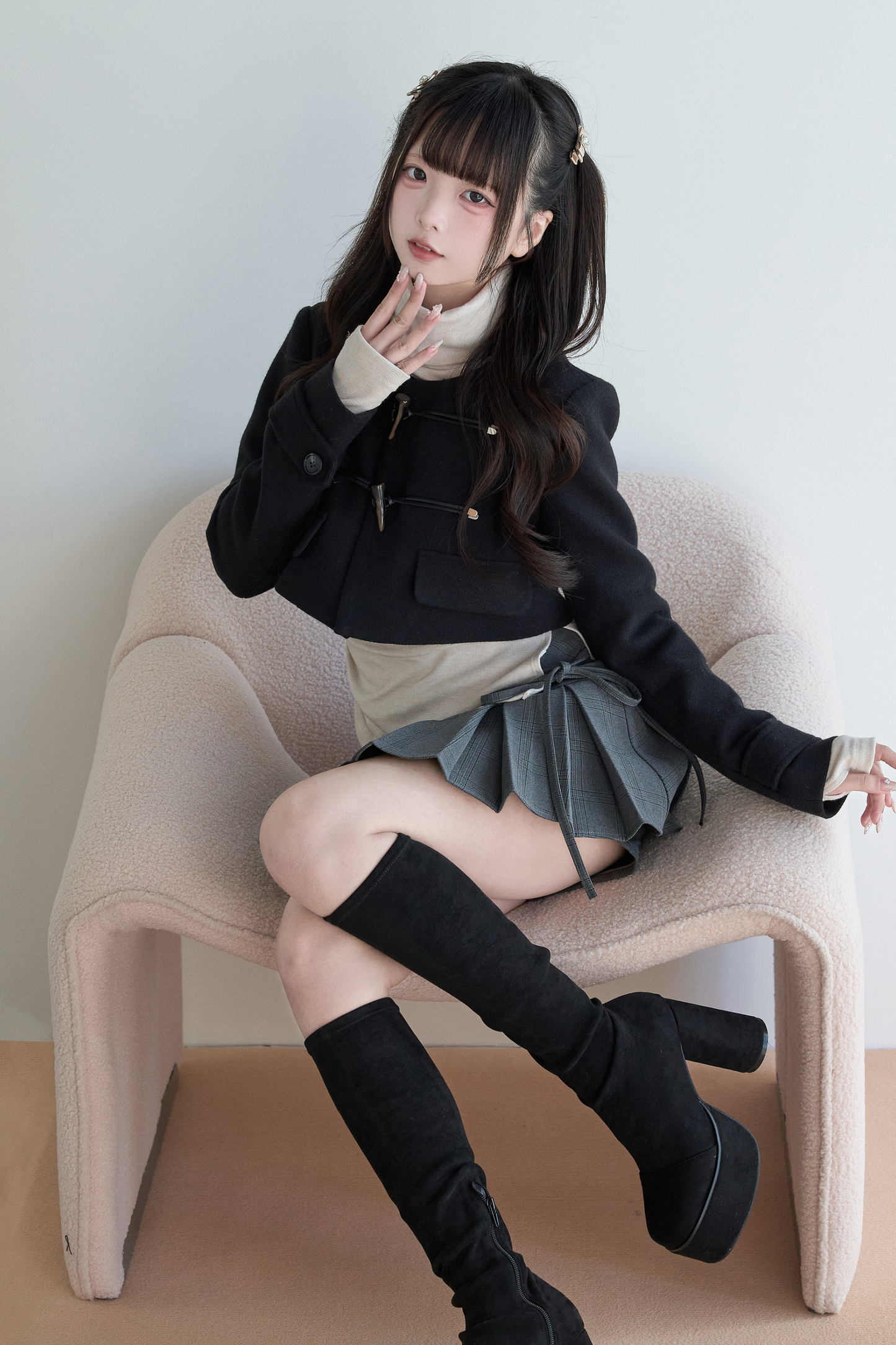 Horn Button Short Jacket