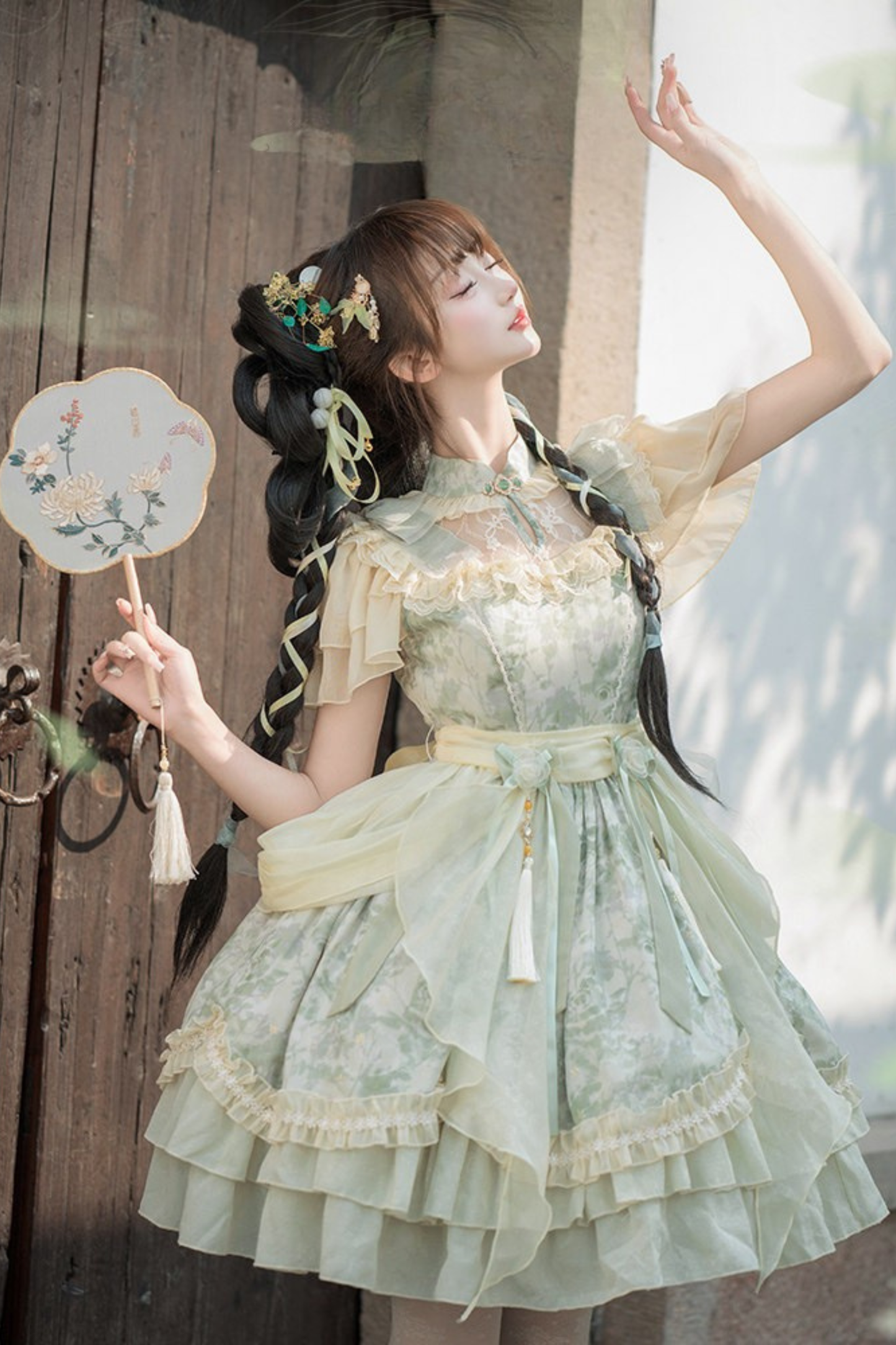 Forest China Lolita Dress
