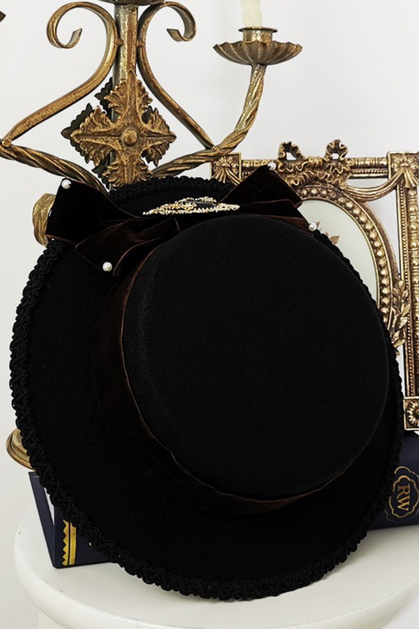 ベーシックエレガントフラットキャップ