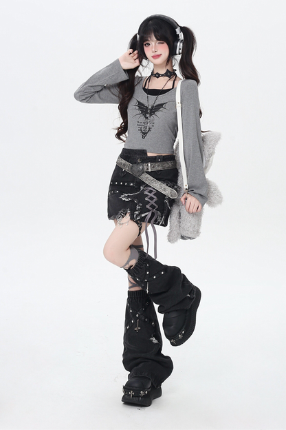 Retro Halter Neck Top