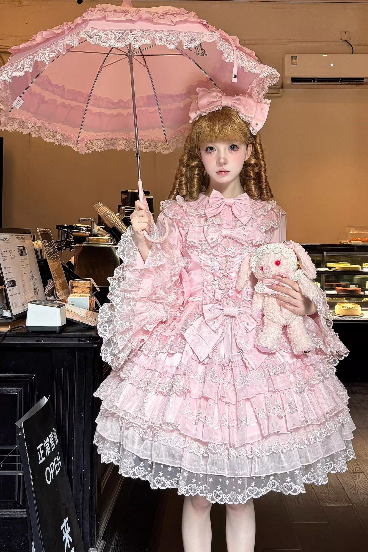 ドールレースロリータブラウス