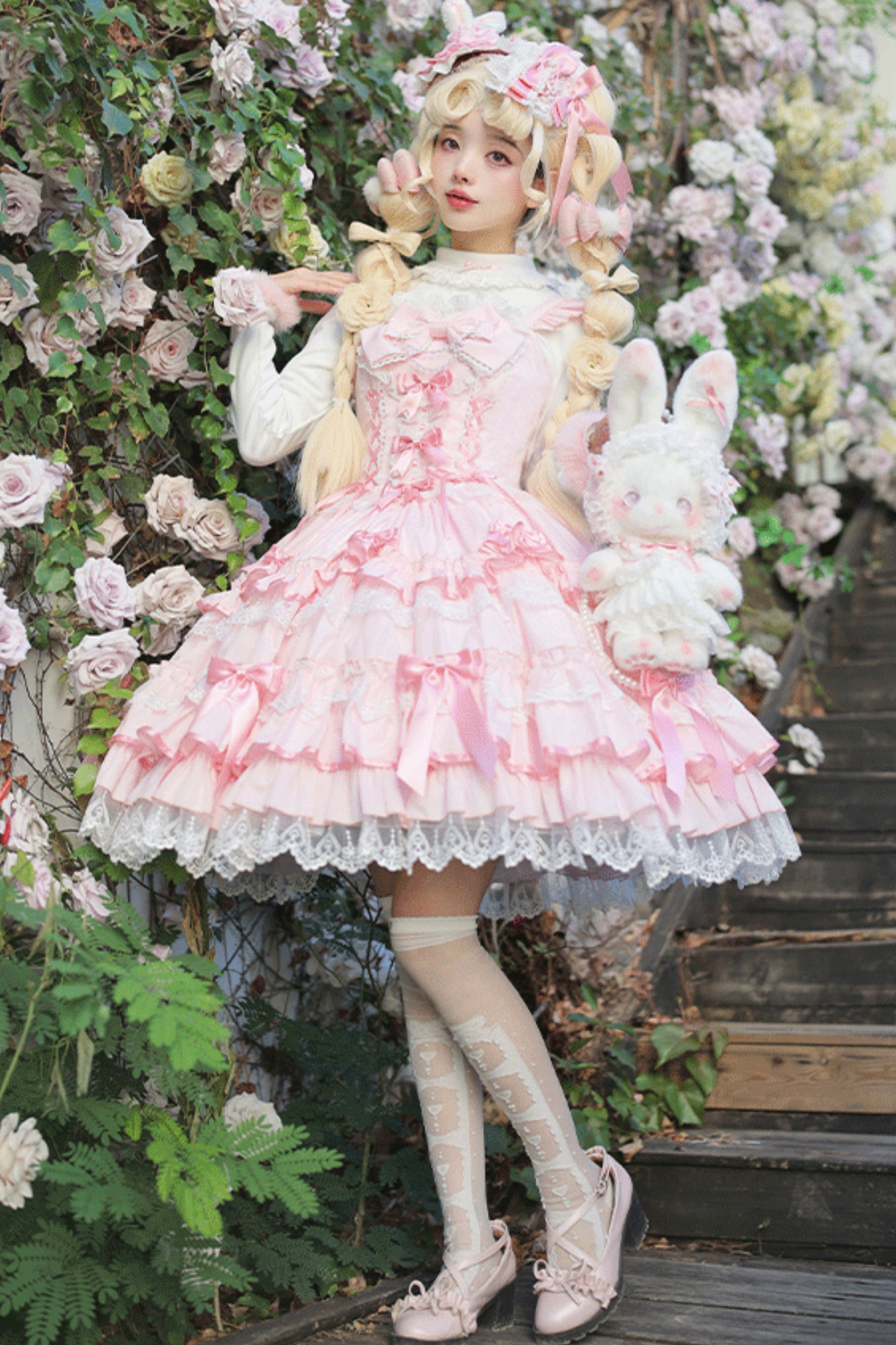 Retro Princess Cake Skirt Gorgeous Doll Jumperskirt