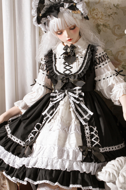 Chic ribbon doll Lolita dress