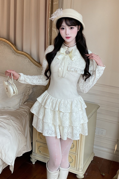 スイートレースドレス