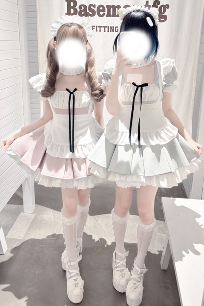 Sweet Ribbon Maid Skirt + Apron