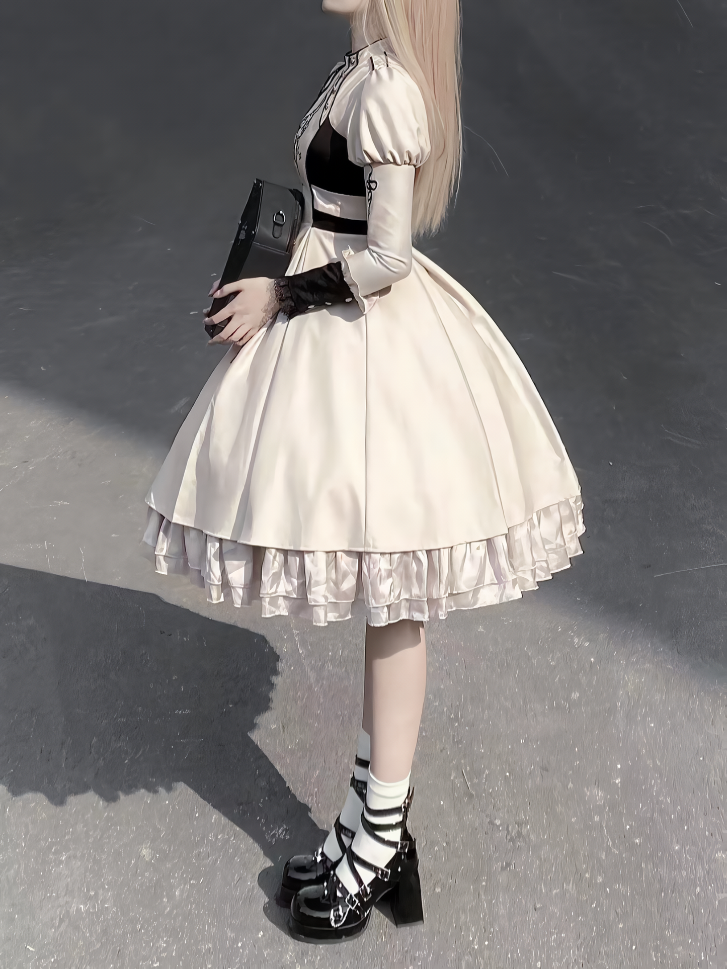 Moon Short Gothic Lolita Dark Dress