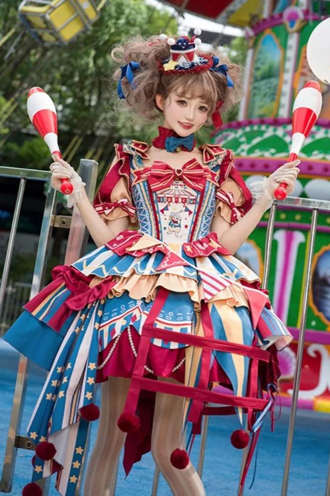 [Reservation deadline: September 28th] Circus Sweet Lolita Choker Dress Set