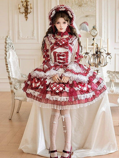 【12月26日予約締切】ピュアスイートローズファンタジーティアードロリータドレス