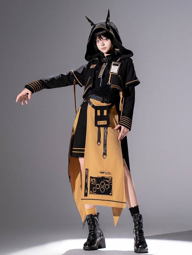 【12月26日予約締切】フューチャリスティックサイバービープリンスロングテールジャケットスーツ＋サスドレス