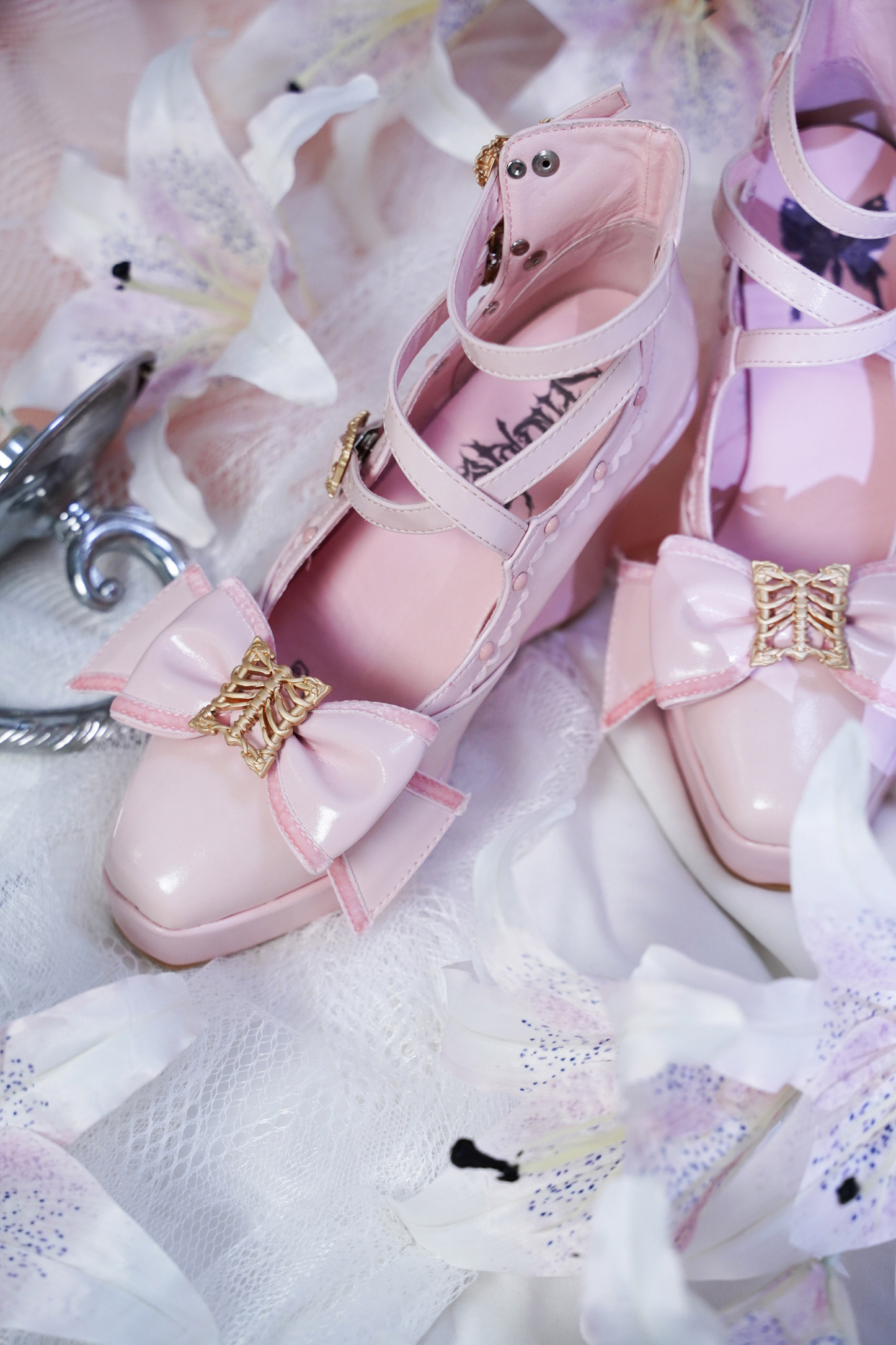 【3月30日予約締切】ダークラブリーボックスリボンシューズ