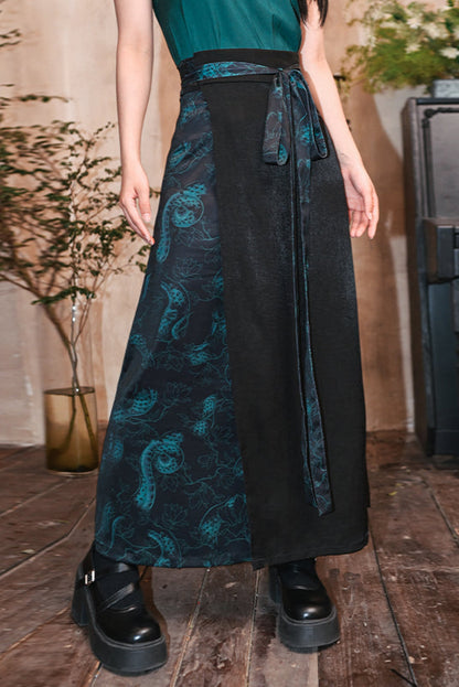 Dark Retro China Sleeveless Piece Setup