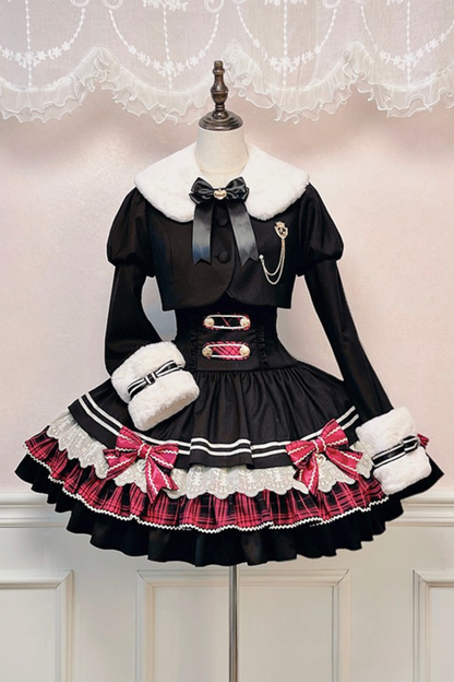 【1月13日予約締切】Honor Guard Ceremonyファーカラー付きショートジャケット