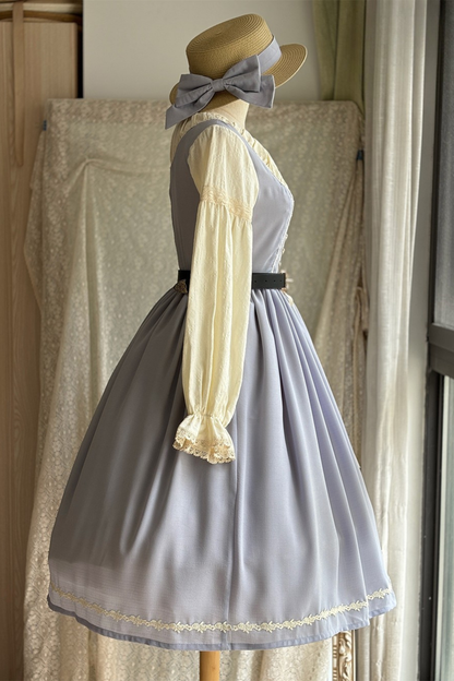 スケッチワイルドローズエレガントロリータドレス